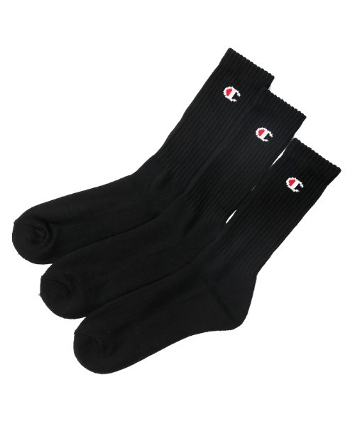 Champion(チャンピオン)の「【Champion】フルレングスソックス 3P(ソックス/靴下・メンズ・ホワイト/グレー/マルチ/ブラック・SMALL/MEDIUM/LARGE)」の9枚目の写真