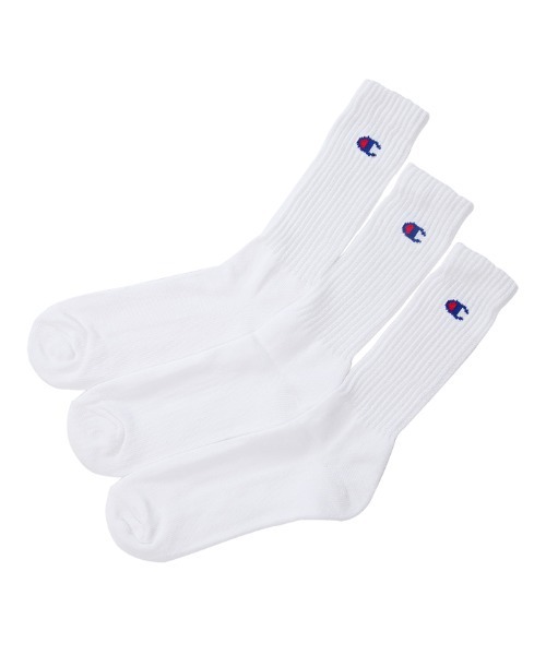 Champion(チャンピオン)の「【Champion】フルレングスソックス 3P(ソックス/靴下・メンズ・ホワイト/グレー/マルチ/ブラック・SMALL/MEDIUM/LARGE)」の17枚目の写真