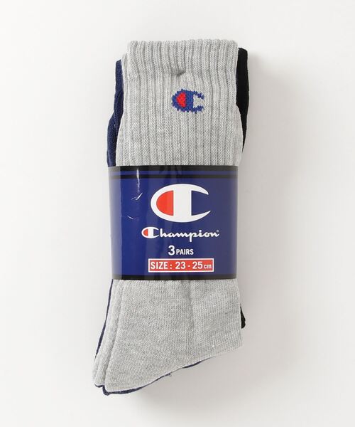 Champion(チャンピオン)の「【Champion】フルレングスソックス 3P(ソックス/靴下・メンズ・ホワイト/グレー/マルチ/ブラック・SMALL/MEDIUM/LARGE)」の18枚目の写真