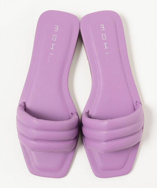 Ray BEAMS（レイビームス）の「MOHI / コロネ サンダル（サンダル・レディース・パープル/オフホワイト/グリーン・38/39/35/36/37）」の6枚目の写真