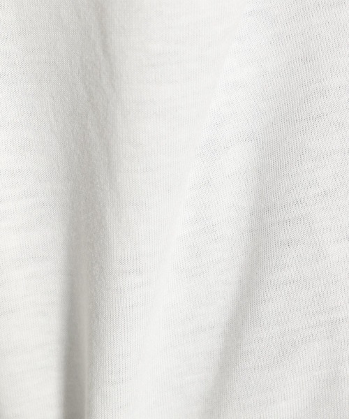 niko and...(ニコアンド)の「ブランケットステッチレイヤードプルオーバー(Tシャツ/カットソー・レディース・ベージュ/ネイビー/ライトグリーン・MEDIUM/LARGE)」の6枚目の写真