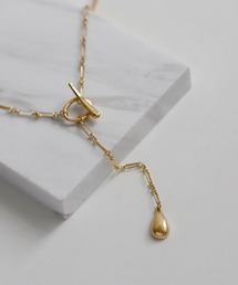 ANEMONE | メタルドロップマンテルネックレス(ネックレス)