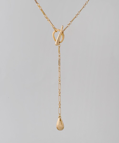 ANEMONE(アネモネ)の「メタルドロップマンテルネックレス(ネックレス・レディース・ゴールド/シルバー・FREE)」の6枚目の写真