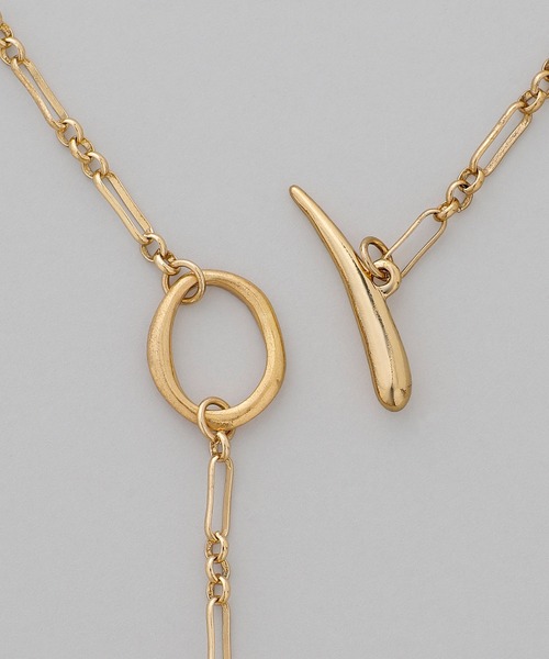 ANEMONE(アネモネ)の「メタルドロップマンテルネックレス(ネックレス・レディース・ゴールド/シルバー・FREE)」の7枚目の写真