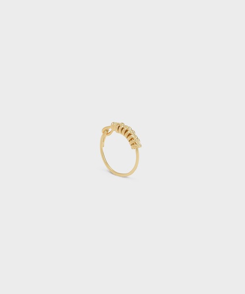 CHARLES & KEITH(チャールズ & キース)の「ツイストリング / Twist Ring(リング・レディース・ゴールド系その他2・S/M)」の1枚目の写真