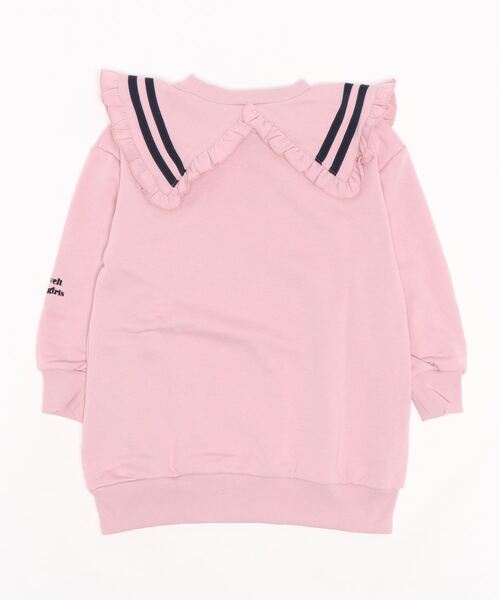 by LOVEiT(バイラビット)の「BIGカラーチュニック(チュニック・キッズ・ネイビー/グレー/ピンク・160cm/140cm/150cm/120cm/130cm)」の14枚目の写真