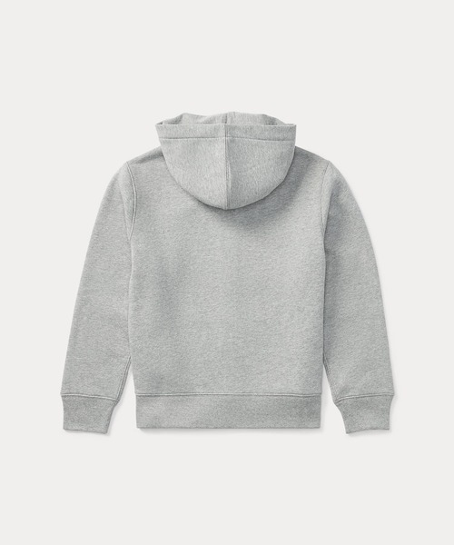 POLO RALPH LAUREN CHILDRENSWEAR（ポロ ラルフ ローレン チルドレンズウェア）の「コットンブレンドフリース フーディ（パーカー・キッズ・グレー系4・S/M/L/XL）」の5枚目の写真