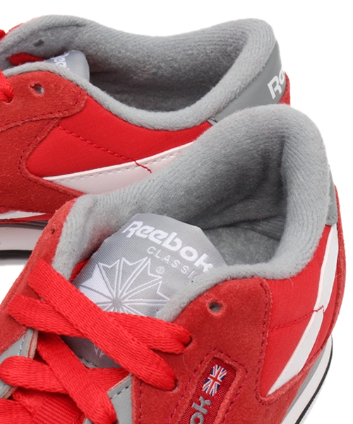 Reebok（リーボック）の「ウィメンズ リーボック クラシック ナイロン レッド Reebok CLASSIC NYLON M46537（スニーカー・レディース・レッド・23cm/24.5cm/24cm/23.5cm）」の7枚目の写真