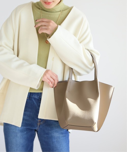 JOURNAL STANDARD relume（ジャーナルスタンダード　レリューム）の「《WEB限定》RELUME BAG：ハンドバッグ◆（ハンドバッグ・レディース・グレー/ブラウン/ブルー/ゴールド・FREE）」の3枚目の写真