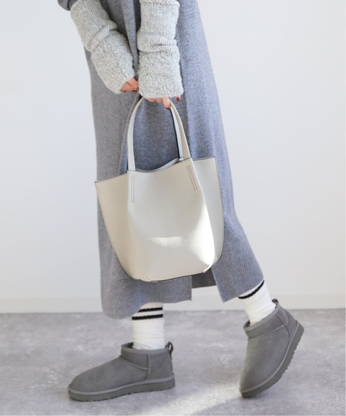 JOURNAL STANDARD relume（ジャーナルスタンダード　レリューム）の「《WEB限定》RELUME BAG：ハンドバッグ◆（ハンドバッグ・レディース・グレー/ブラウン/ブルー/ゴールド・FREE）」の2枚目の写真