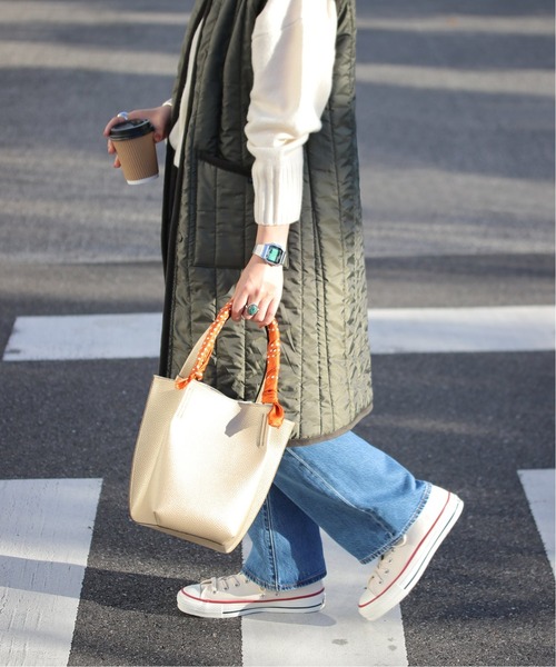 JOURNAL STANDARD relume（ジャーナルスタンダード　レリューム）の「《WEB限定》RELUME BAG：ハンドバッグ◆（ハンドバッグ・レディース・グレー/ブラウン/ブルー/ゴールド・FREE）」の12枚目の写真