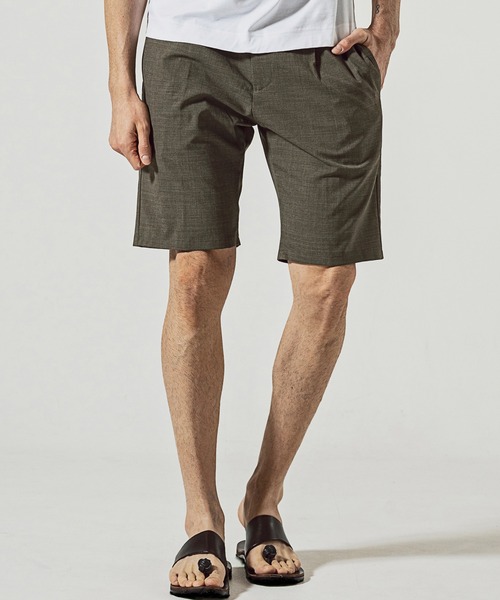 giab's ARCHIVIO（ジャブス アルキヴィオ）の「giabsarchivio(ジャブスアルキヴィオ)ハーフパンツ（その他パンツ・メンズ・カーキ/ダークグレー・48/50）」の2枚目の写真