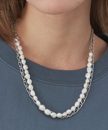 AIVER　イリディセントパールネックレス　MADE IN JAPAN