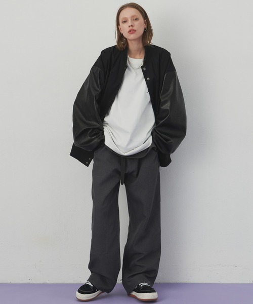 AIVER（アイバー）の「AIVER　イリディセントパールネックレス　MADE IN JAPAN（ネックレス・メンズ・ブラック/オフホワイト・FREE）」の4枚目の写真