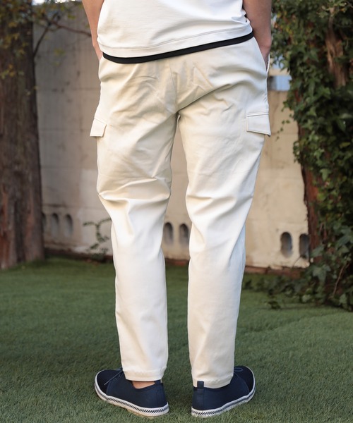 UNION STATION（ユニオンステーション）の「マルチストレッチツイルイージーカーゴパンツ（カーゴパンツ・メンズ・ブラック/グレー/オフホワイト・S/M/L）」の22枚目の写真