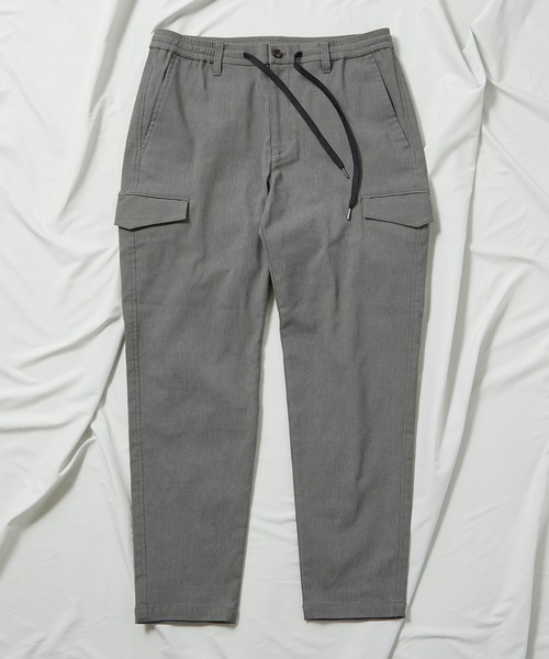 UNION STATION（ユニオンステーション）の「マルチストレッチツイルイージーカーゴパンツ（カーゴパンツ・メンズ・ブラック/グレー/オフホワイト・S/M/L）」の9枚目の写真