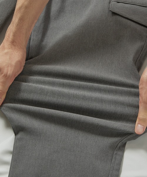 UNION STATION（ユニオンステーション）の「マルチストレッチツイルイージーカーゴパンツ（カーゴパンツ・メンズ・ブラック/グレー/オフホワイト・S/M/L）」の13枚目の写真