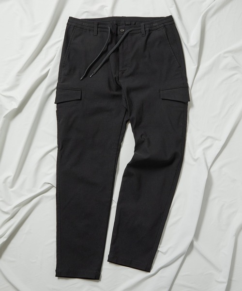 UNION STATION（ユニオンステーション）の「マルチストレッチツイルイージーカーゴパンツ（カーゴパンツ・メンズ・ブラック/グレー/オフホワイト・S/M/L）」の6枚目の写真