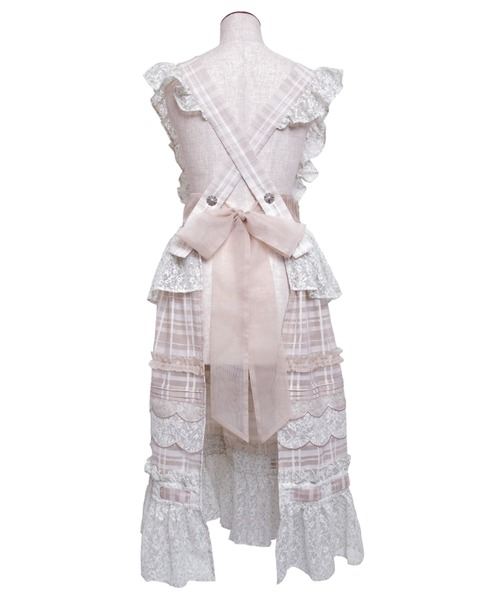 rurumu:（ルルムウ）の「rurumu:/ルルムウ/frill check apron/エプロン 