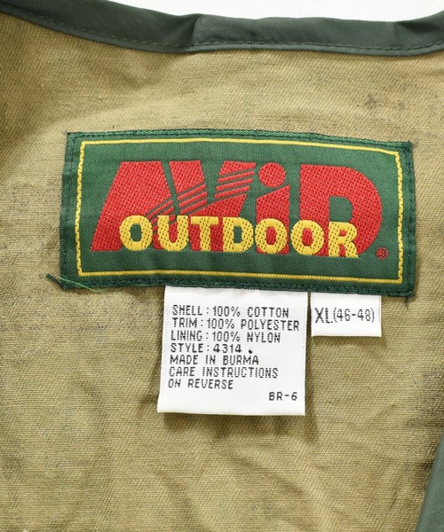 VINTAGE(ヴィンテージ)の「【ヴィンテージ古着】AViD Outdoor ハンティングベスト カモフラージュ 迷彩(ベスト・メンズ・カモフラージュ・X-LARGE)」の3枚目の写真