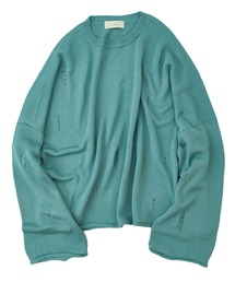 OVERSIZED DAMAGE KNIT