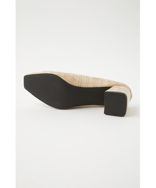 MOUSSY（マウジー）の「CROC ミュール（パンプス・レディース・キナリ/ブラック・LARGE/MEDIUM/SMALL）」の9枚目の写真