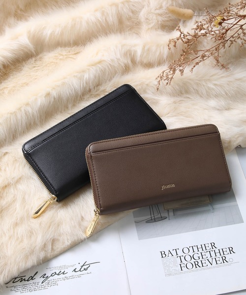 jouetie(ジュエティ)の「【jouetie/ジュエティ】BARLINE ラウンドZIP長財布(財布・レディース・ネイビー/ブラック/オリーブ/ゴールド/スモークピンク/ベージュ系その他/ブラック系その他/シルバー・FREE)」の16枚目の写真