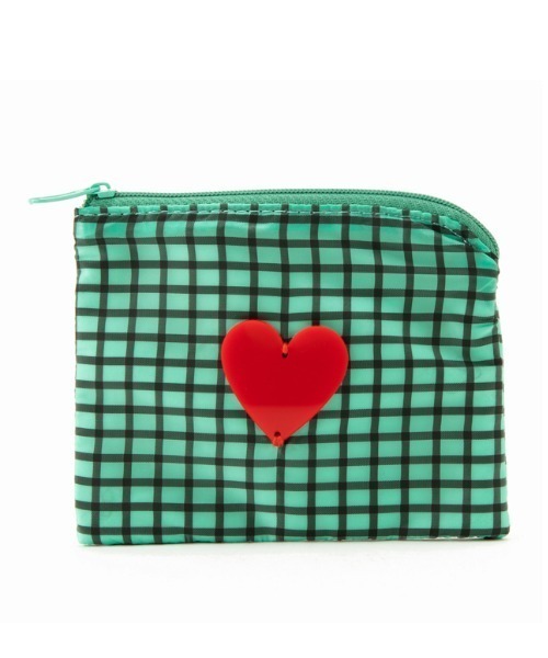 Casselini（キャセリーニ）の「Casselini(キャセリーニ)アクリルモチーフポーチ（ポーチ・レディース・ホワイト/ピンク/イエロー/グリーン・FREE）」の2枚目の写真