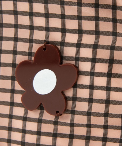 Casselini（キャセリーニ）の「Casselini(キャセリーニ)アクリルモチーフポーチ（ポーチ・レディース・ホワイト/ピンク/イエロー/グリーン・FREE）」の7枚目の写真