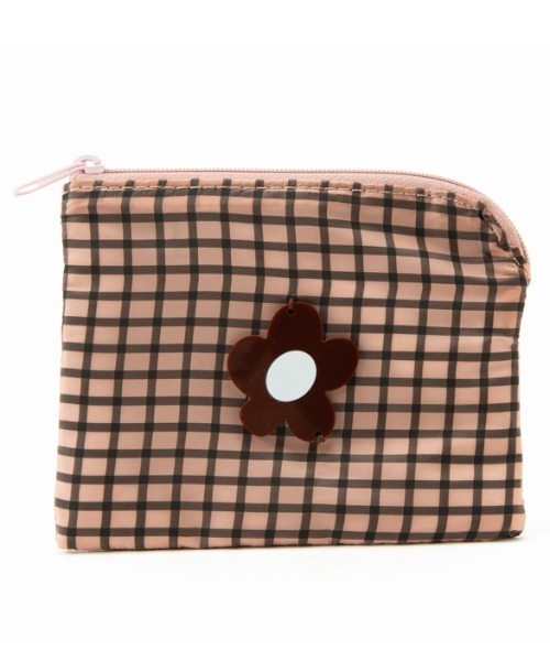 Casselini（キャセリーニ）の「Casselini(キャセリーニ)アクリルモチーフポーチ（ポーチ・レディース・ホワイト/ピンク/イエロー/グリーン・FREE）」の6枚目の写真