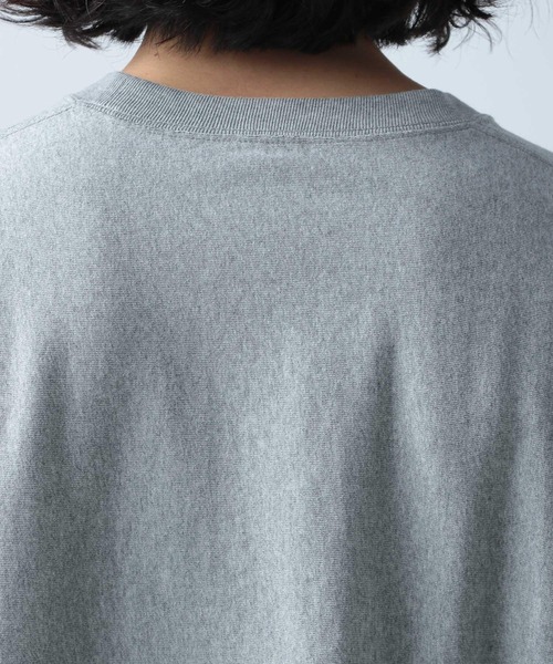 BAYFLOW(ベイフロー)の「ヘビーウェイトビッグL/S TEE(Tシャツ/カットソー・メンズ・ネイビー/ホワイト/グレー/イエロー/グリーン・SMALL/MEDIUM/LARGE)」の7枚目の写真
