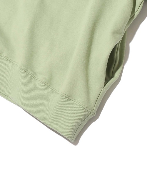 atmos pink（アトモスピンク）の「atmos pink フロッキーロゴスウェット（スウェット・レディース・ホワイト/グレー/ミント・M/L）」の8枚目の写真