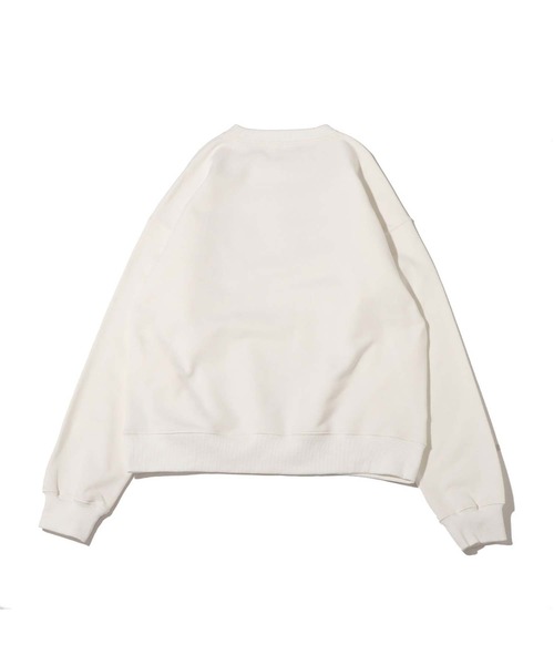 atmos pink（アトモスピンク）の「atmos pink フロッキーロゴスウェット（スウェット・レディース・ホワイト/グレー/ミント・M/L）」の9枚目の写真