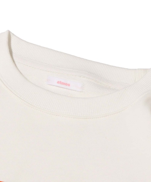 atmos pink（アトモスピンク）の「atmos pink フロッキーロゴスウェット（スウェット・レディース・ホワイト/グレー/ミント・M/L）」の10枚目の写真