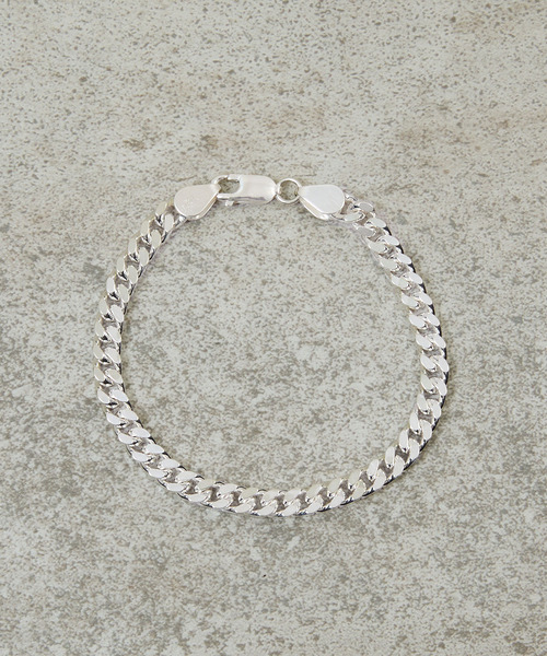 And A（アンドエー）の「And A アンドエー / Link chain bracelet キヘイチェーンブレスレット シルバー925（ブレスレット・メンズ・シルバー・WOMENS/MENS）」の8枚目の写真