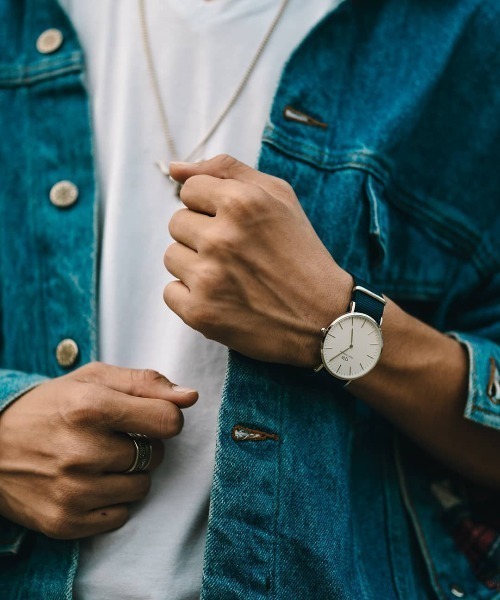 Daniel Wellington(ダニエルウェリントン)の「CLASSIC BAYSWATER時計ベルト(アナログ腕時計・レディース・シルバー/ゴールド・36mm/40mm)」の6枚目の写真