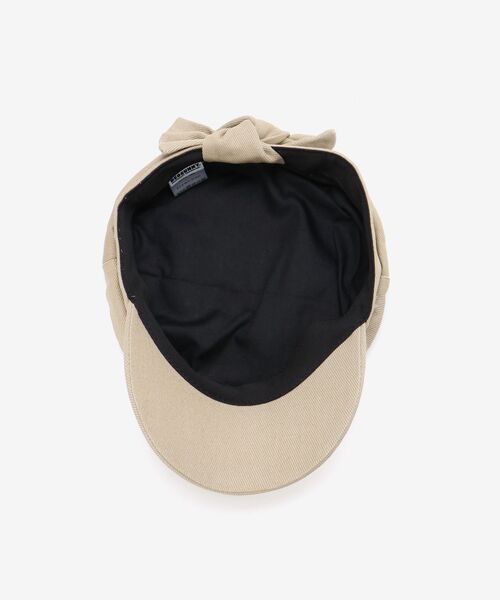 MAJESTIC LEGON（マジェスティックレゴン）の「バックリボンキャスケット（キャスケット・レディース・ブラック/ベージュ/ネイビー・FREE）」の7枚目の写真