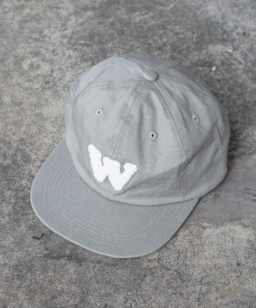 kutir（クティール）の「刺繍ロゴキャップ（キャップ・メンズ・ダークブラウン/グレー/カーキ/ピンク/イエロー・FREE）」の2枚目の写真