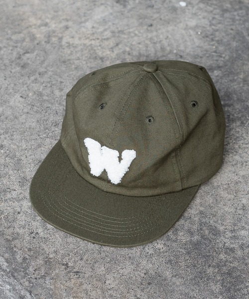 kutir（クティール）の「刺繍ロゴキャップ（キャップ・メンズ・ダークブラウン/グレー/カーキ/ピンク/イエロー・FREE）」の4枚目の写真