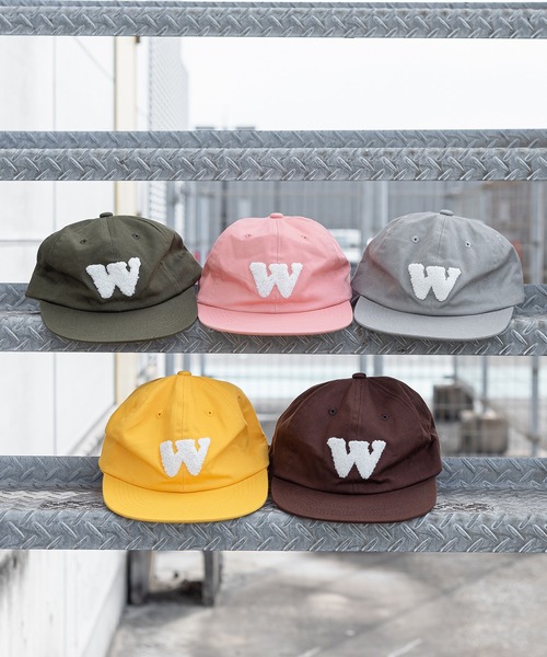 kutir（クティール）の「刺繍ロゴキャップ（キャップ・メンズ・ダークブラウン/グレー/カーキ/ピンク/イエロー・FREE）」の7枚目の写真