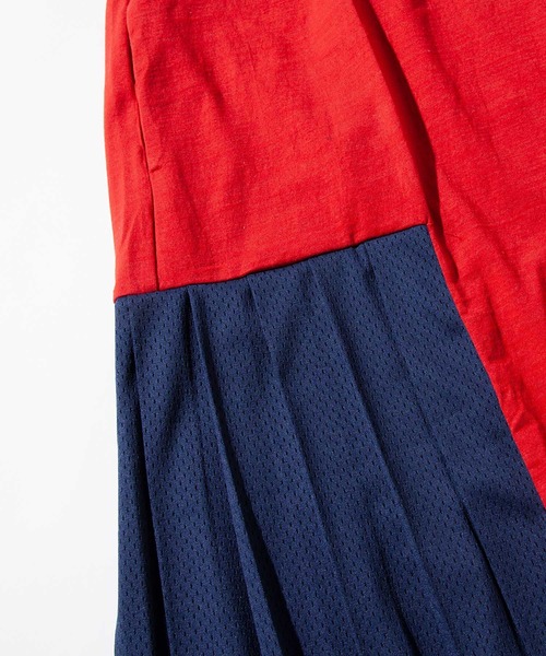 F/CE. （エフシーイー）の「F/CE. MESH LAYERED T-DRESS / エフシーイー メッシュ レイヤードTドレス（ワンピース・レディース・グレー/ブラック/レッド/ネイビー・FREE）」の21枚目の写真