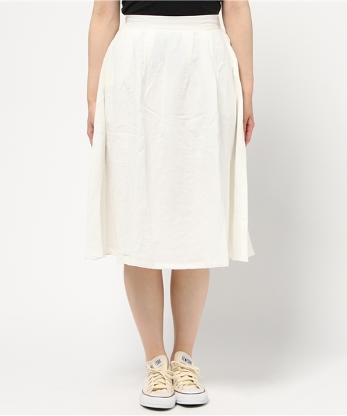 WEGO（ウィゴー）の「WEGO/リネンユニオンスカート（スカート・レディース・ホワイト/ホワイト系その他/ブラック系その他/ブルー系その他・FREE）」の13枚目の写真