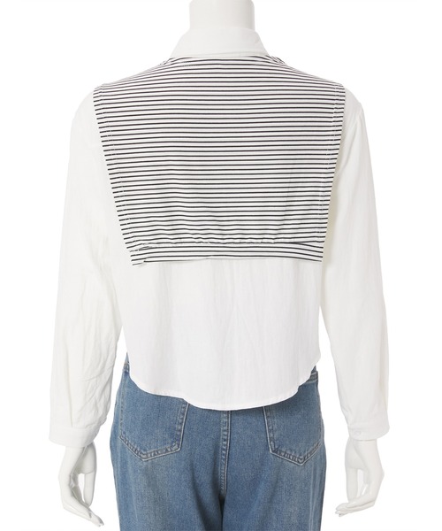 fifth(フィフス)の「肩掛け風ショールセットシャツ(シャツ/ブラウス・レディース・ホワイト・M)」の13枚目の写真