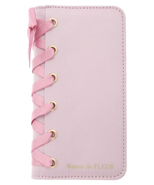 Maison de FLEUR - 即完売！新品未開封♡デニムレースアップiPhoneケース indigo 298599211.jpg?1508558767