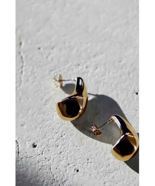 STYLEMIXER（スタイルミキサー）の「ドロップハーフピアス（ピアス（両耳用）・レディース・シルバー/ゴールド・FREE）」の7枚目の写真