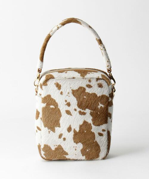 Ch!iii BAG（チーバック）の「【別注】＜ch!iii＞ヘアーオンレザー クロスボディバッグ -3WAY-（ショルダーバッグ・レディース・ブラック/その他1・FREE）」の4枚目の写真