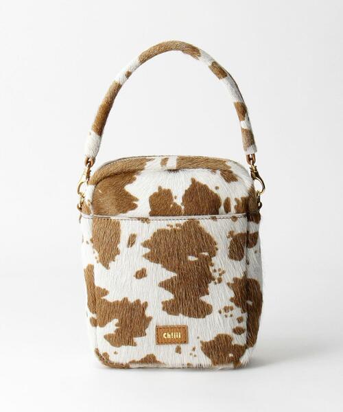 Ch!iii BAG（チーバック）の「【別注】＜ch!iii＞ヘアーオンレザー クロスボディバッグ -3WAY-（ショルダーバッグ・レディース・ブラック/その他1・FREE）」の18枚目の写真