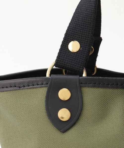 JOURNAL STANDARD LUXE（ジャーナルスタンダード　ラックス）の「【QUALITY GUNSLIPS/クオリティー ガンスリップス】PVC SMALL TOOL BAG (S)（トートバッグ・レディース・ブラック/カーキ・FREE）」の8枚目の写真