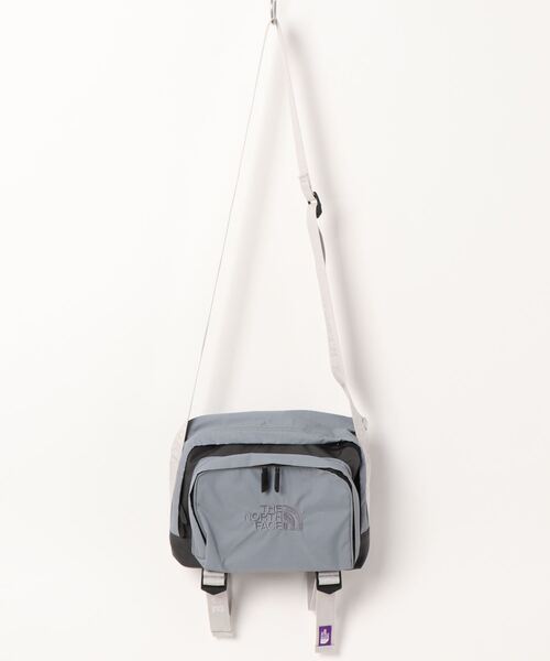 THE NORTH FACE(ザノースフェイス)の「THE NORTH FACE PURPLE LABEL/ザ ノースフェイス パープルレーベル CORDURA Nylon Shoulder Bag/コーデュラナイロン ショルダーバック(ショルダーバッグ・メンズ・ブラック/ブルー/グレー・フリ-)」の3枚目の写真