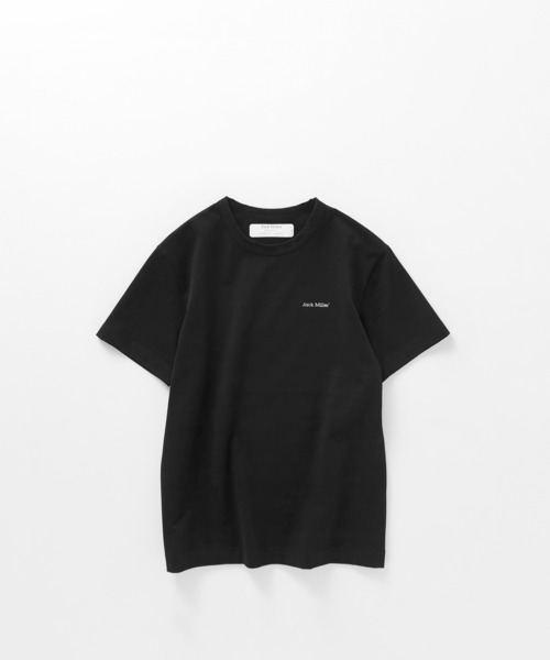 Jack Miller（ジャックミラー）の「Jack Miller　ショートスリーブ レギュラーフィット Tシャツ 003（Tシャツ/カットソー・メンズ・ブラック×ブラック/ホワイト×ブラック/ホワイト×ホワイト/ブラック×ホワイト・M/S/L）」の17枚目の写真